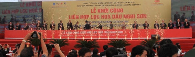Khởi công "siêu dự án" lọc hóa dầu 9 tỷ USD 